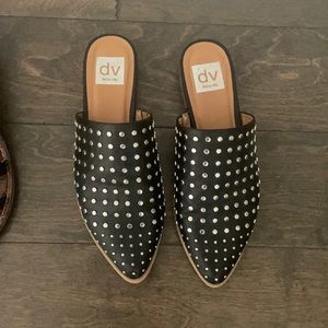 Dolce vita studded mules 7.5